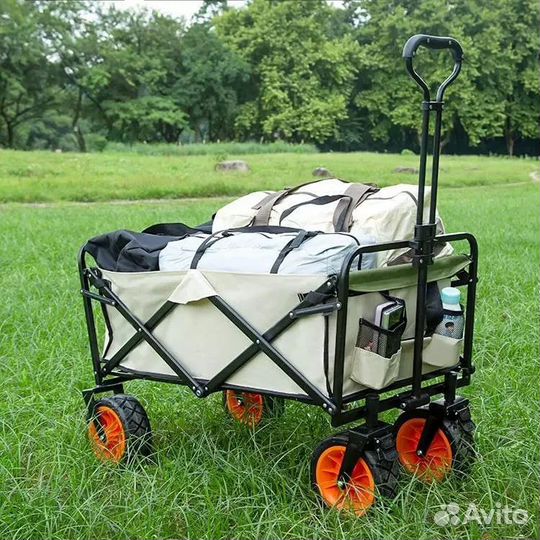 Тележка складная на колесах 90*50*75см оптом 8182