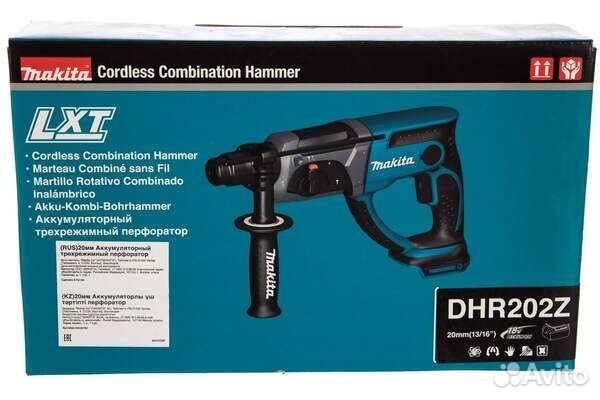 Аккумуляторный перфоратор Makita DHR202Z