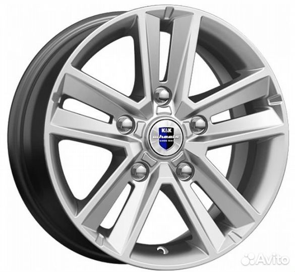 K&K Арена : 6,5x16 5*139,7 Et:40 Dia:98 silver