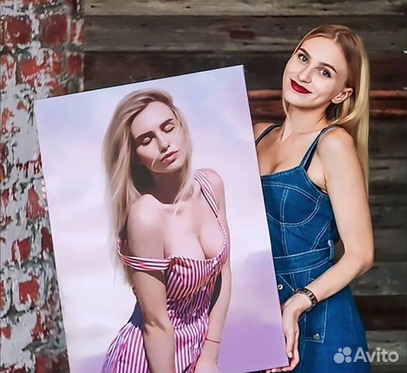 Холст с фото