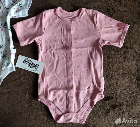 Боди для девочки, размер 80-86