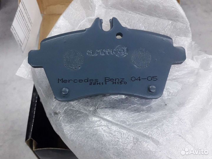 Тормозные колодки перед Aslmco