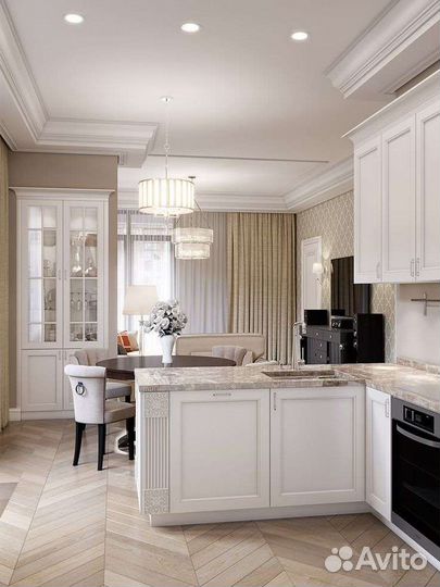 Кухня в классическом стиле