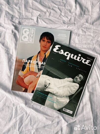 Esquire GQ Вокруг света журналы