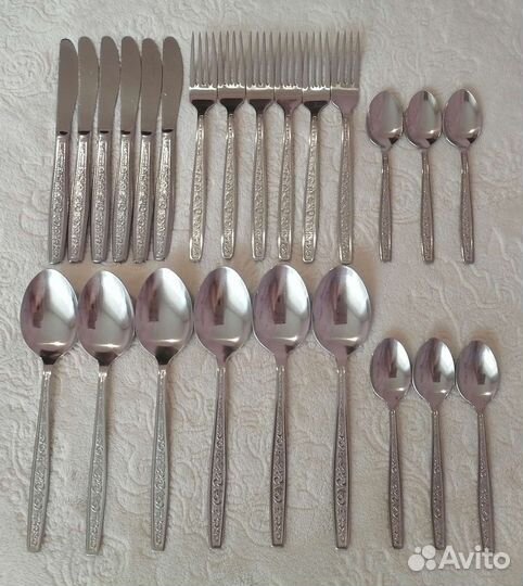 Набор столовых приборов времён СССР