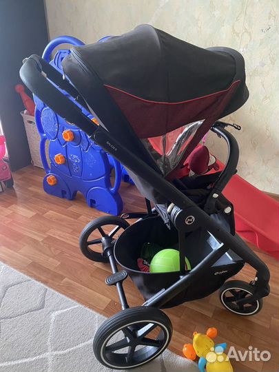 Коляска прогулочная cybex balios S lux Ferrari