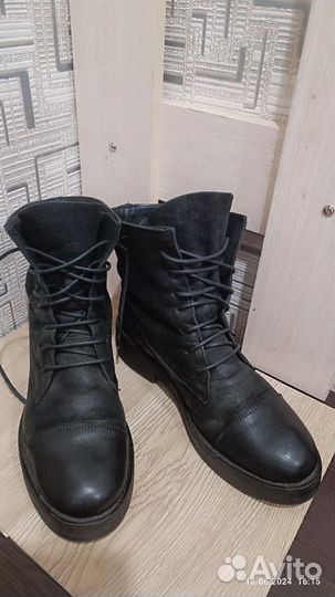 Ботинки Ernesto Dolani нат. Кожа 37.5*