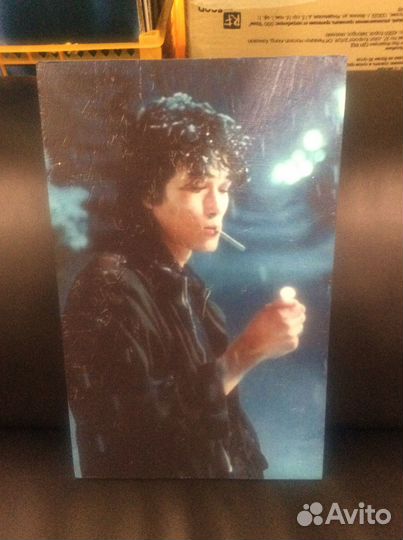 Картина Виктор Цой. На дереве