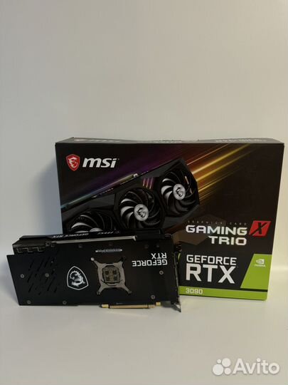 Видеокарта Msi Rtx 3090 24 Gb Gaming X Trio