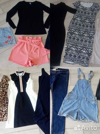 Огромный пакет летней одежды, размер М