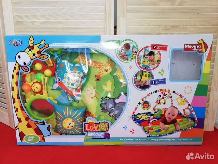 Развивающий коврик для младенцеф новый