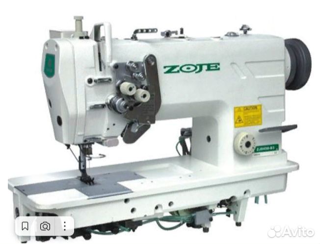 Швейная машина двухигольная прямострочная zoje8450