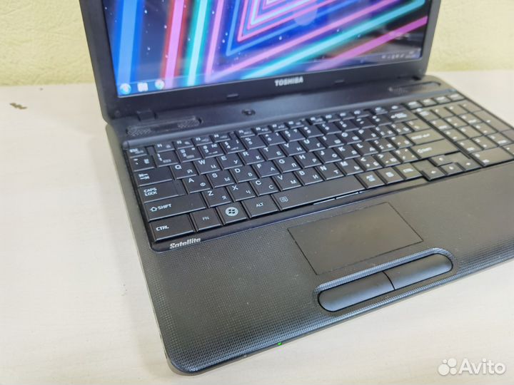 Ноутбук Toshiba на Ssd для учёбы/работы