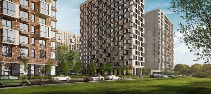 1-к. квартира, 36,3 м², 6/17 эт.