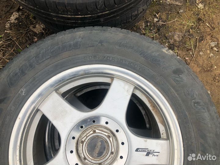 Литые диски R15 на додж караван 3