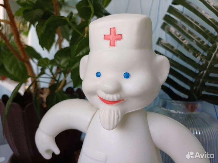 Доктор Айболит игрушка СССР пластик
