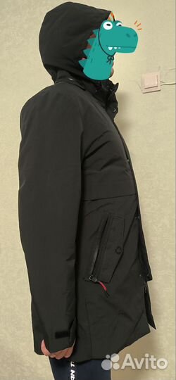Куртка плащ мужская