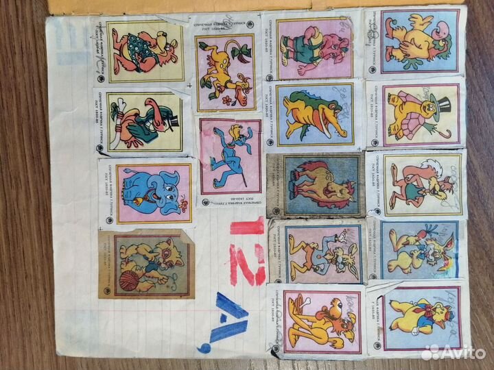 Этикетки от спичечных коробков коллекция