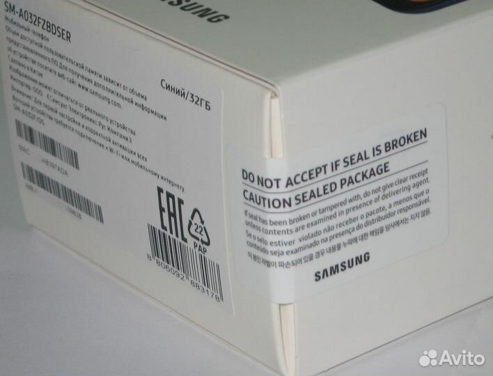 Смартфон Samsung Galaxy A03 Core