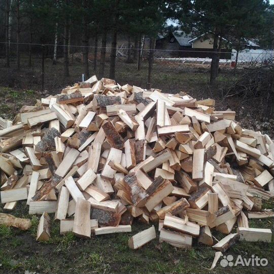 Дрова березовые колотые