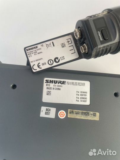 Радиосистемы Shure PG/ PG58. оригиналы