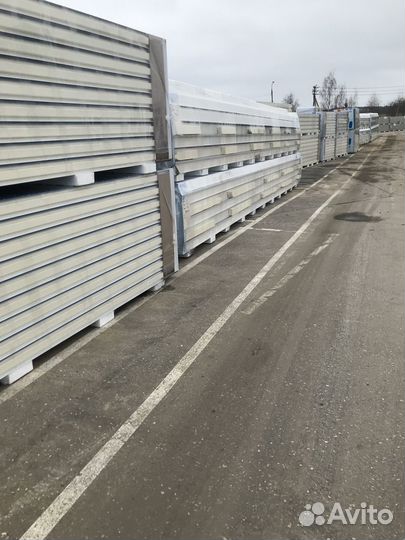Сэндвич-панели с наполнителем Минвата или Пенополи