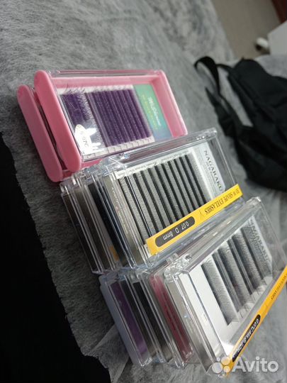 Ресницы для наращивания пучки