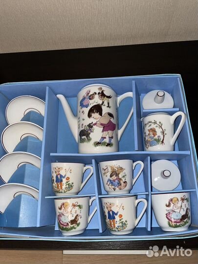 Чайный сервиз детский ГДР СССР kahla