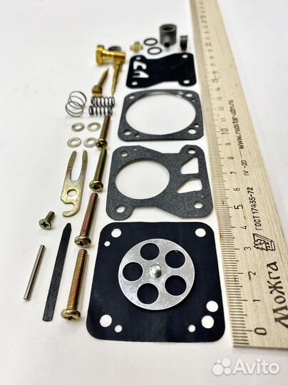 Ремкомплект карбюратора Бензопила Урал кмп-100У