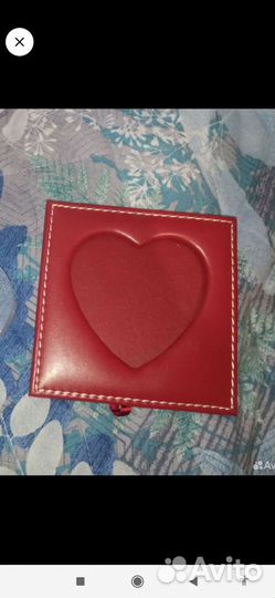 Рамка / бордовое сердечко