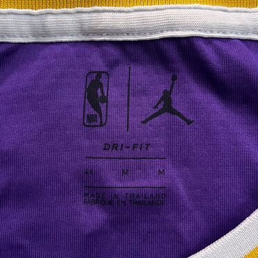 Баскетбольная майка Jordan Lakers оригинал