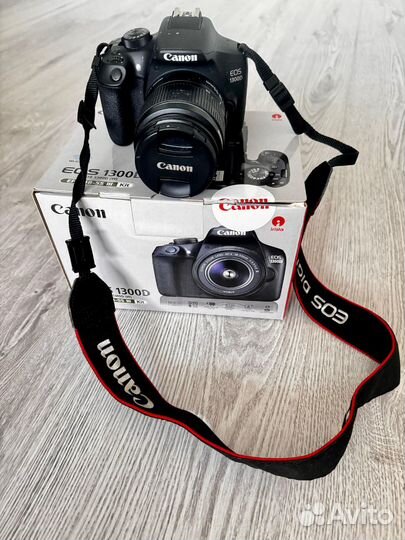 Фотоаппарат canon eos 1300d kit 18-55 mm