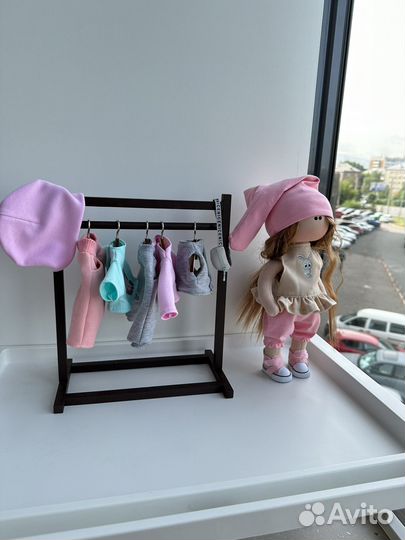 Кукла тильда ручной работы + сменная одежда