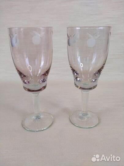 Рюмки цветное стекло СССР