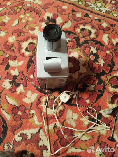 Фильмоскоп Диапроектор Экран лпо Луч СССР