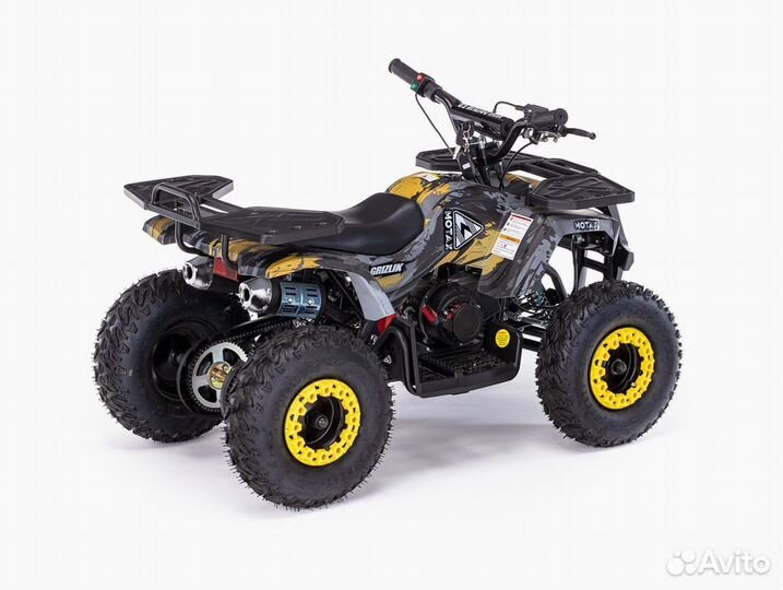 Детский квадроцикл Mini Grizlik X16 (PS, BW) motax