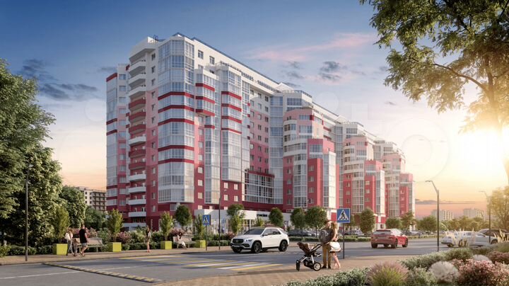 2-к. квартира, 45,2 м², 7/14 эт.