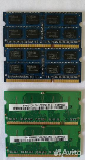 Память Elpida 2x2GB PC3-10600 DDR3-1333MHZ