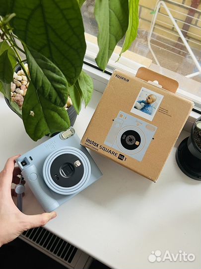 Instax Square SQ 1 голубой