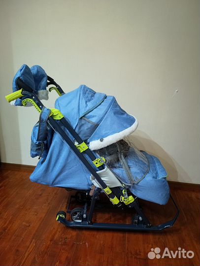 Санки коляска ника