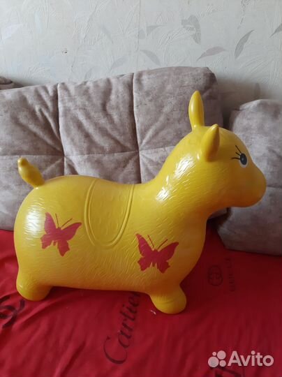 Резиновый ослик попрыгун