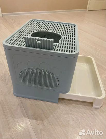 Кошачий лоток закрытый