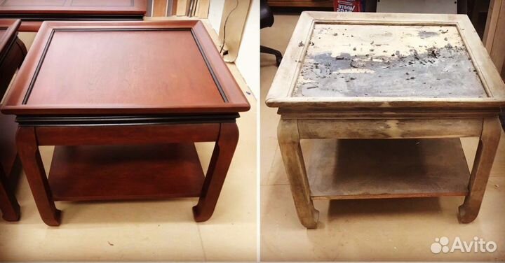 Реставрация мебели и изделий из дерева