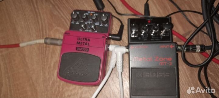 Гитарные педали Behringer и Boss
