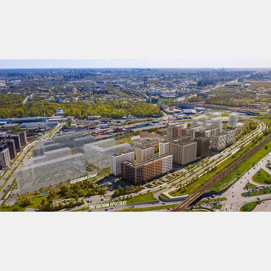 1-к. квартира, 39,2 м², 7/12 эт.