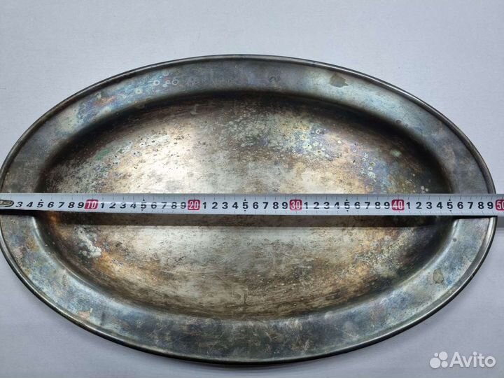 Поднос. Кольчугино. мнц Мельхиор. Винтаж. СССР. 50