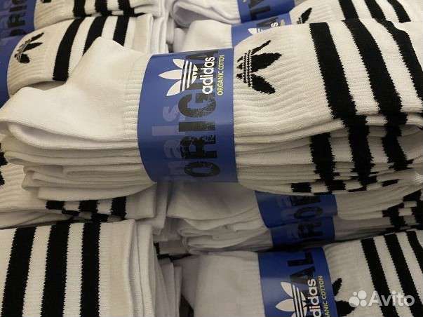 Носки adidas высокие 10 пар