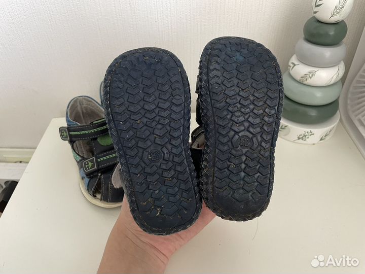 Сандалии для мальчиков 21 22 тотошка biker