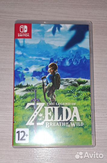 Картридж The legends of zelda botw