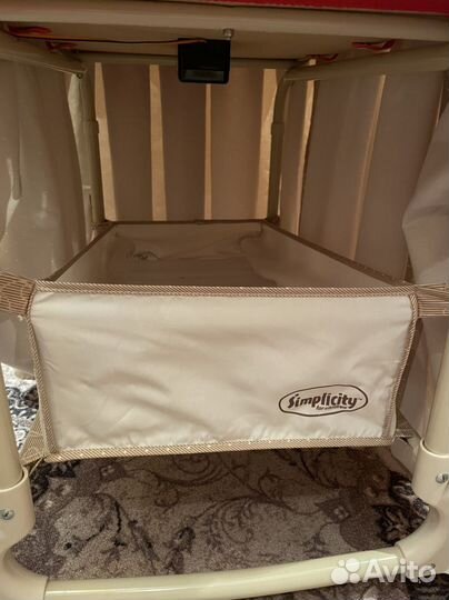 Детская кровать манеж с матрасом